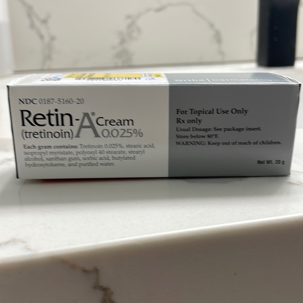 NWT retinol retinoid .025%